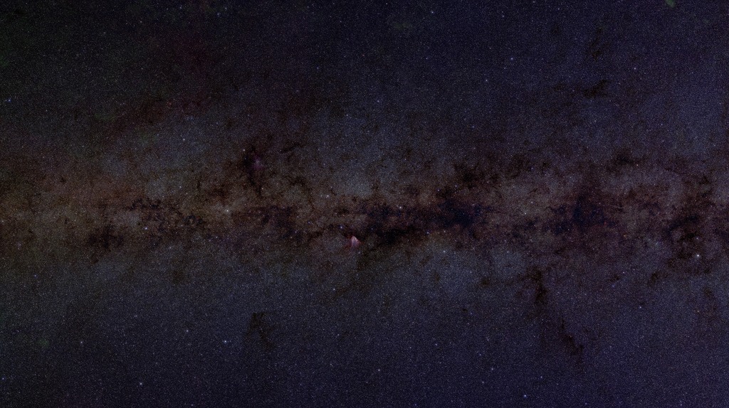 Infrared panorama of the Milky Way galaxy