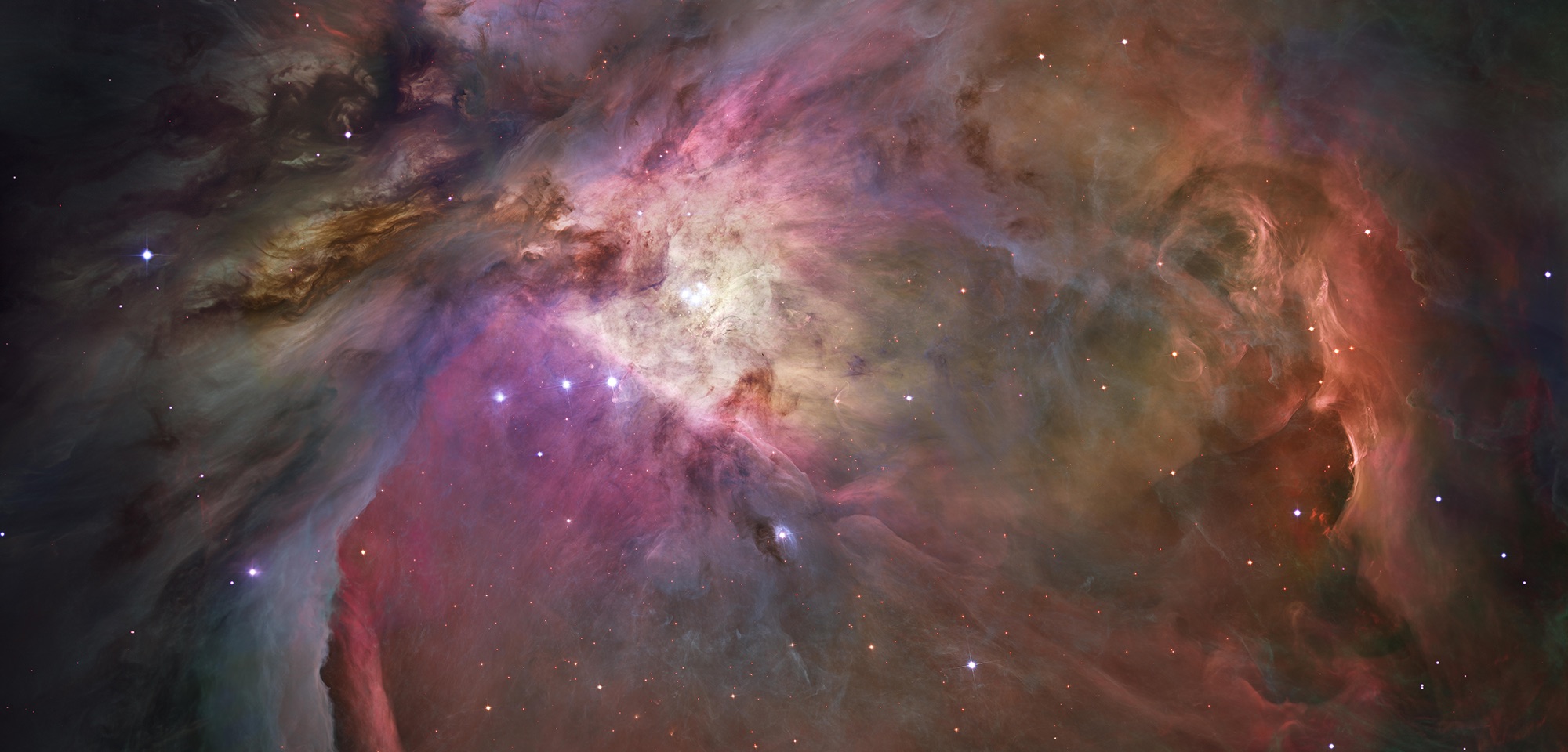 Hubble mosaic of the Orion Nebula